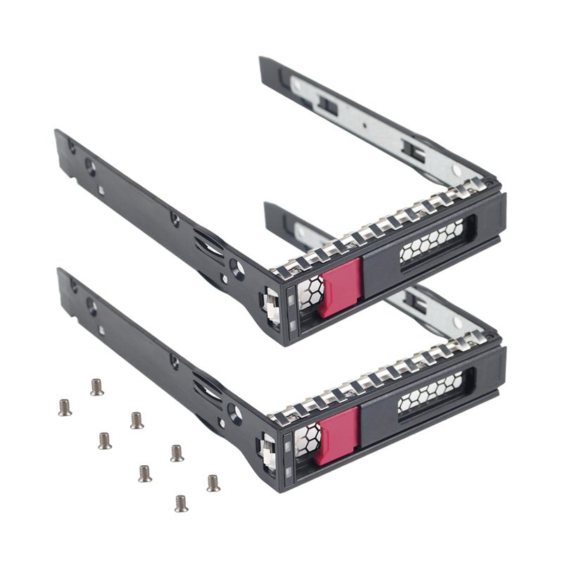 Heretom Hard Drive Tray Caddy 774026-001 797520-001 797519-001 HHD Caddy 3.5 Hard Drive Bracket Compatible with HP Apollo 4200 4510 Gen9 G9 HPE ProLiant ML110 ML350 Gen10 HP ProLiant ML30 DL20 G10 - Image 1